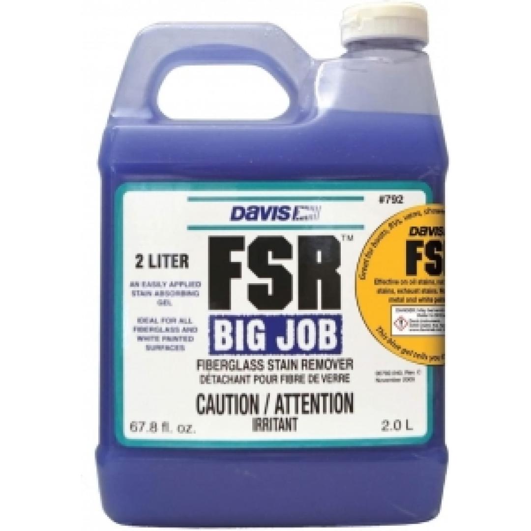 Davis FSR (Fiberglass  Stain Remover). Emsalsiz bir leke çözücü jeldir.